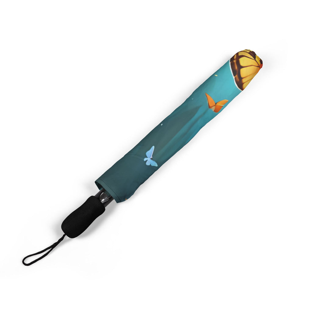 Tranquil Nature Scenery #11 Semi-Automatic Foldable Umbrella | Scenic Retreats, Landscape Art