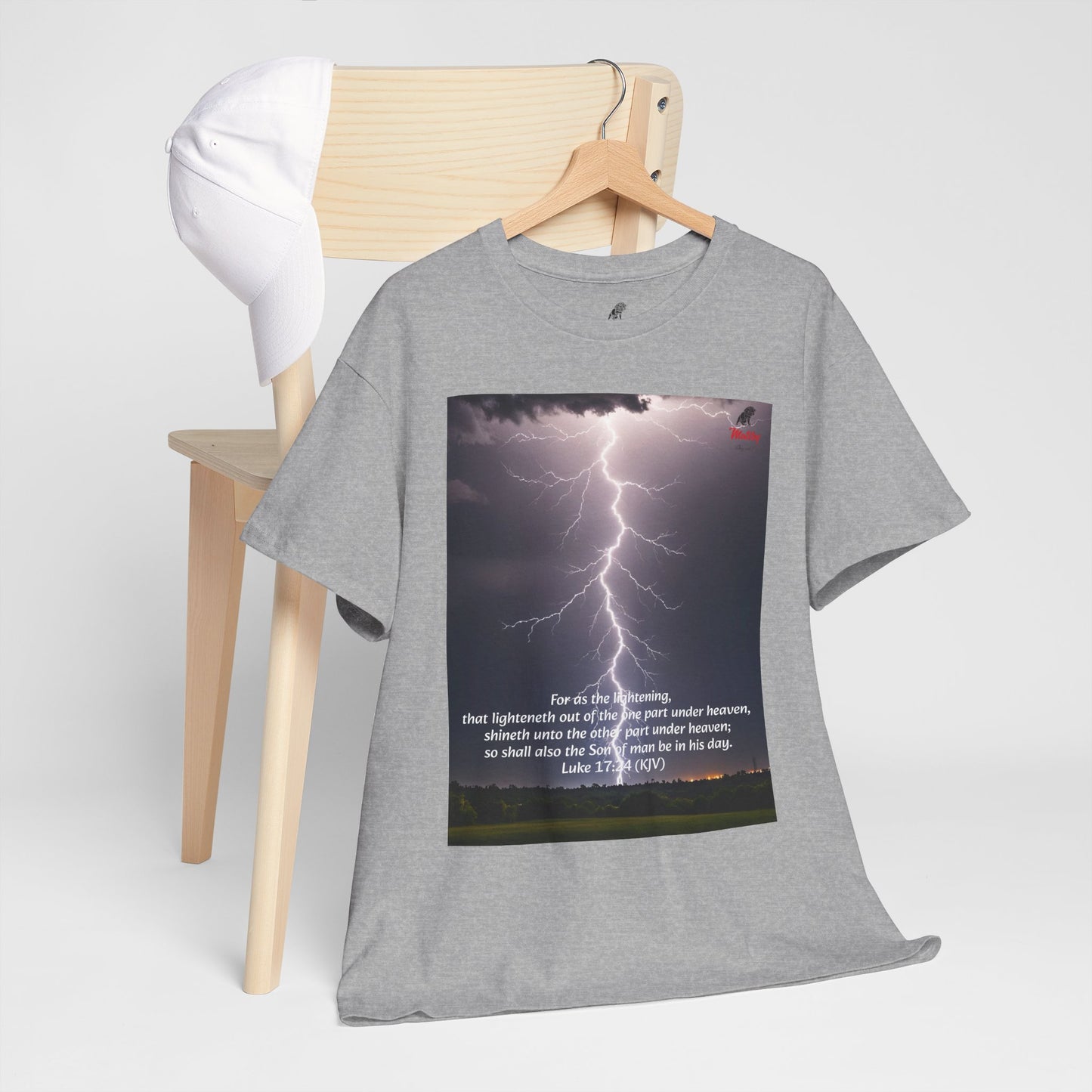 Lightning Style Son of man Unisex Heavy Cotton Tee