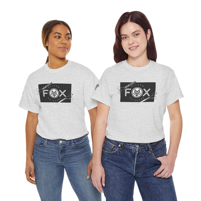 Silver Fox Scissors Unisex Heavy Cotton Tee