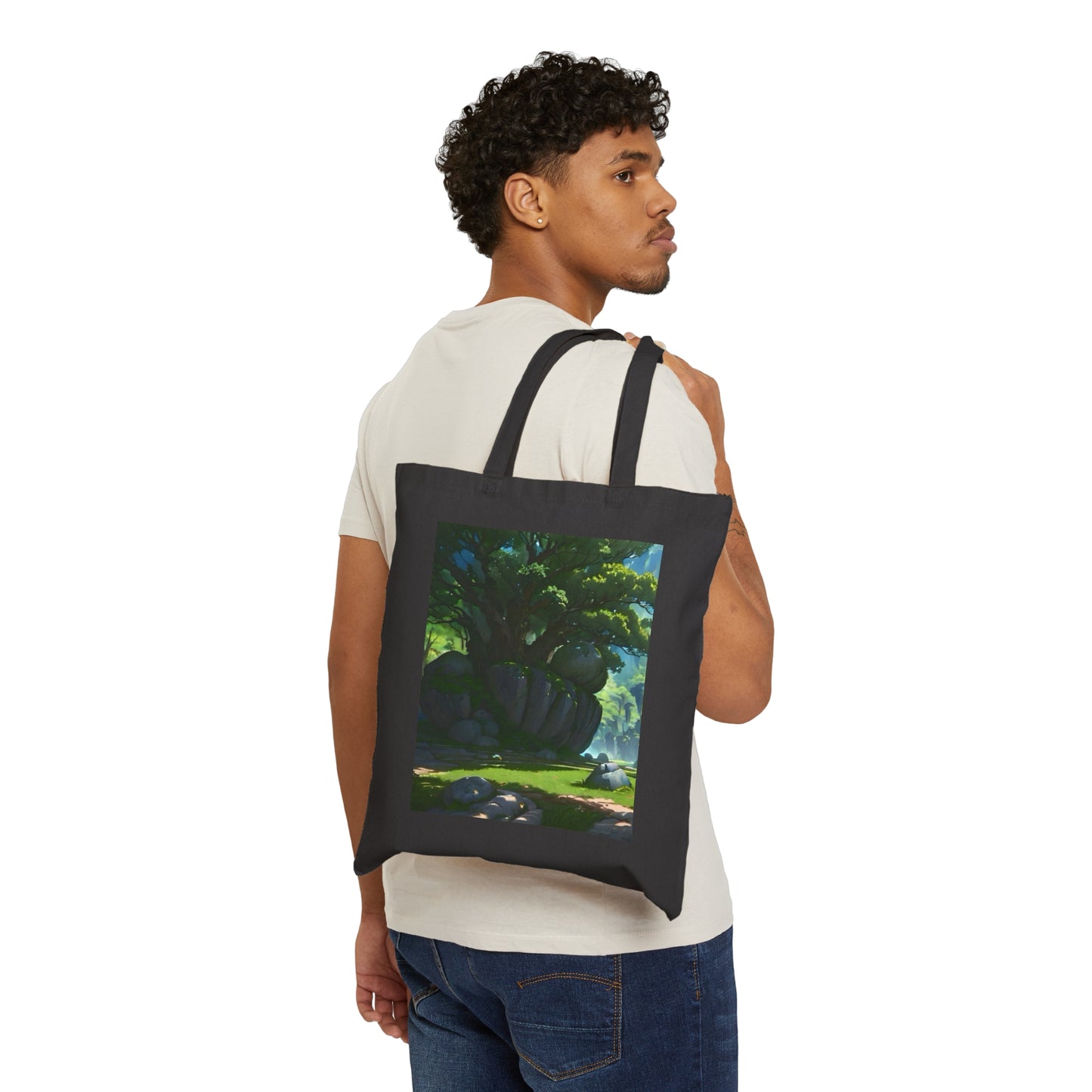 Artzy Cotton Canvas Tote Bag