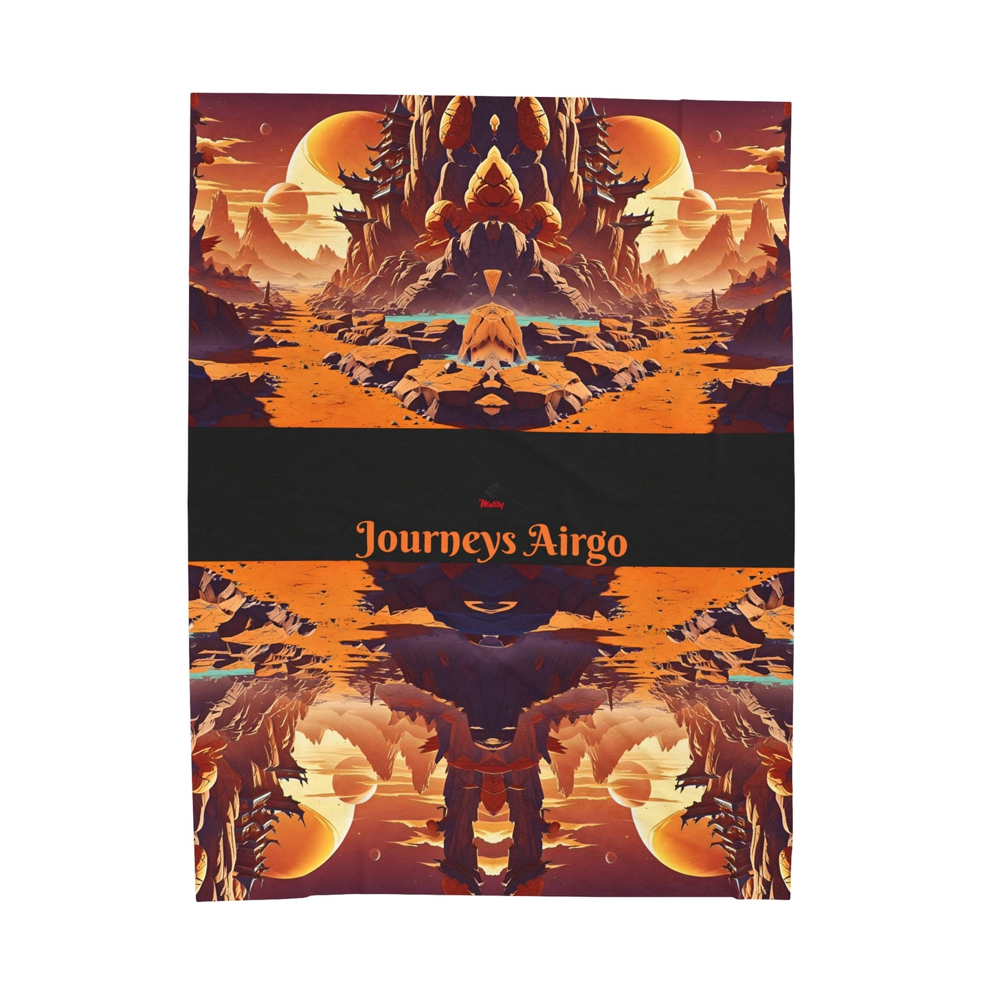 Journeys Airgo Velveteen Plush Blanket