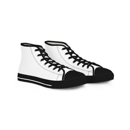 Men's White High Top Sneakers