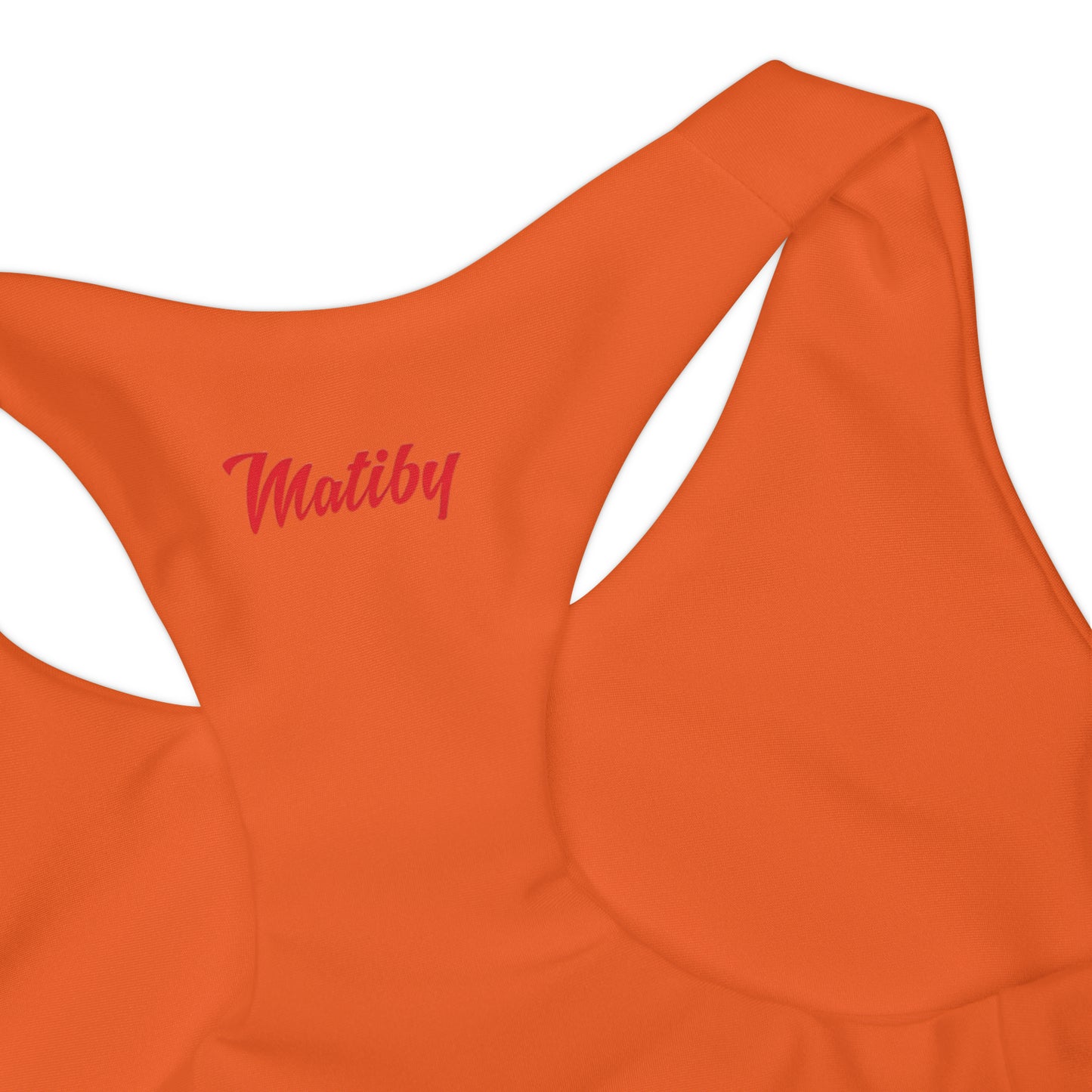 Girl's "Sunny Day" Orange Two Piece Swimsuit (AOP)