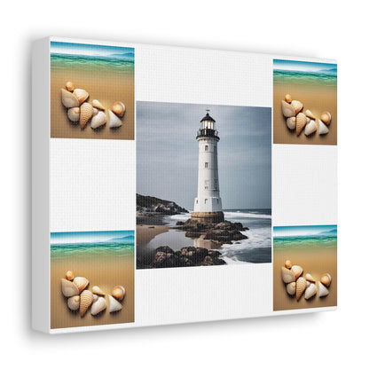 Lighthouse White Canvas Gallery Wraps