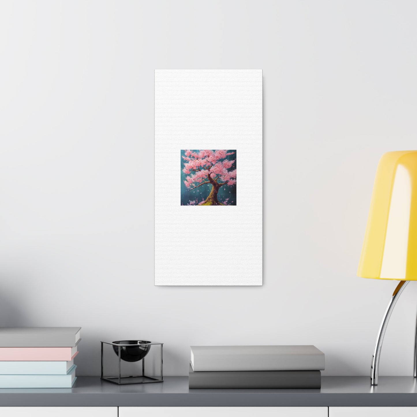 Cherry Blossom White Canvas Gallery Wraps