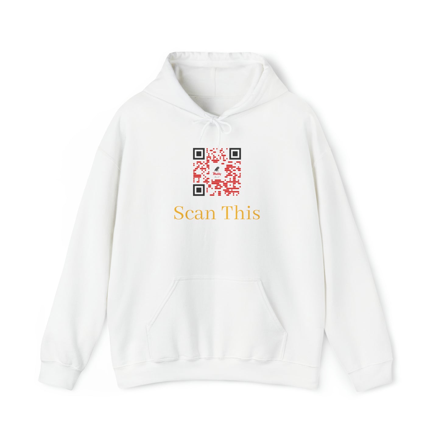 Matiby EY QR Code Unisex Heavy Blend™ Hooded Sweatshirt