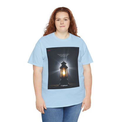 Lighthouse Psalm 119 Unisex Heavy Cotton Tee