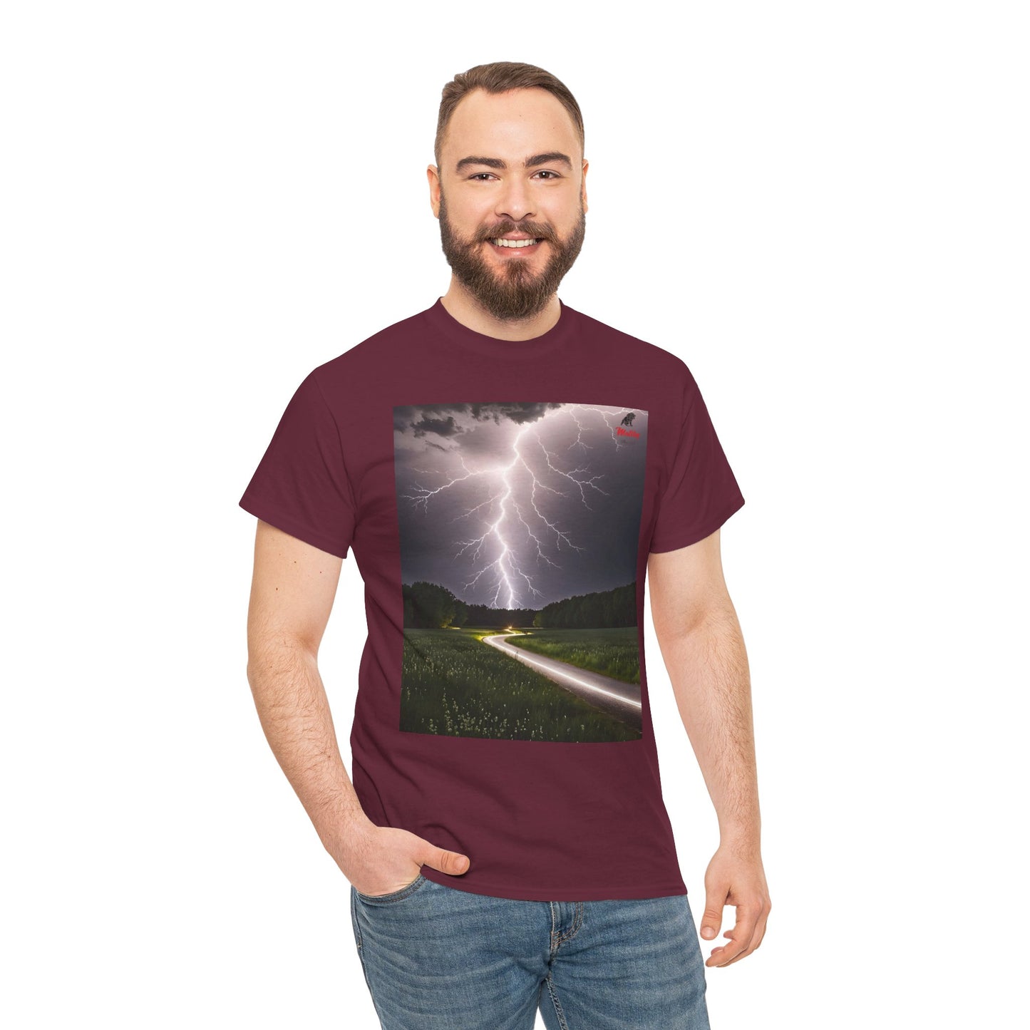 Lightning Style Unisex Heavy Cotton Tee