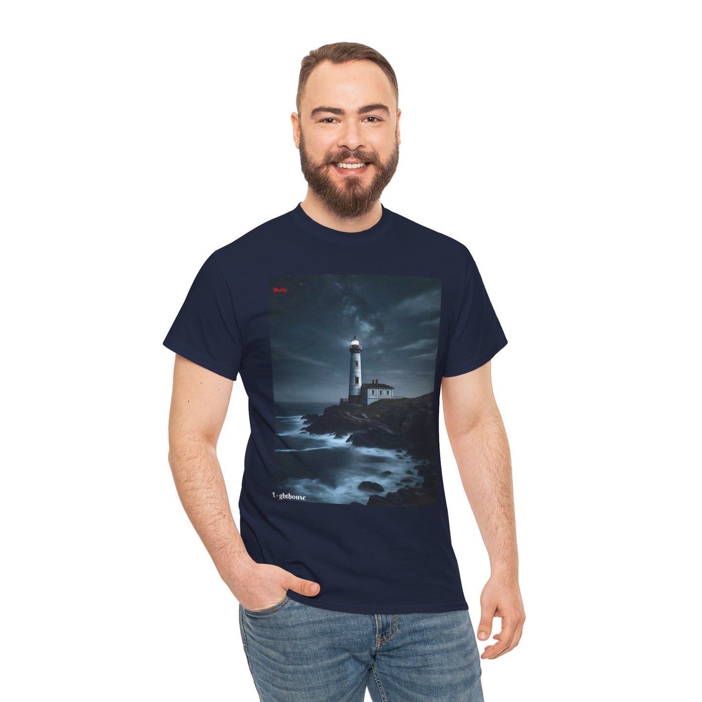 Lighthouse Unisex Heavy Cotton Tee