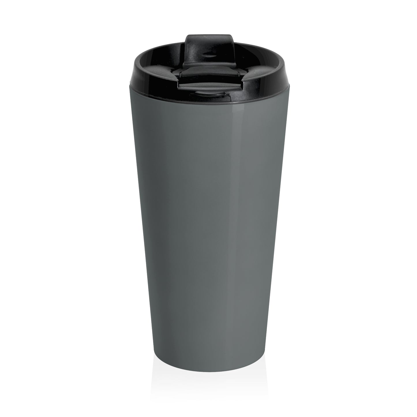 Matiby Dark Grey Stainless Steel Travel Mug