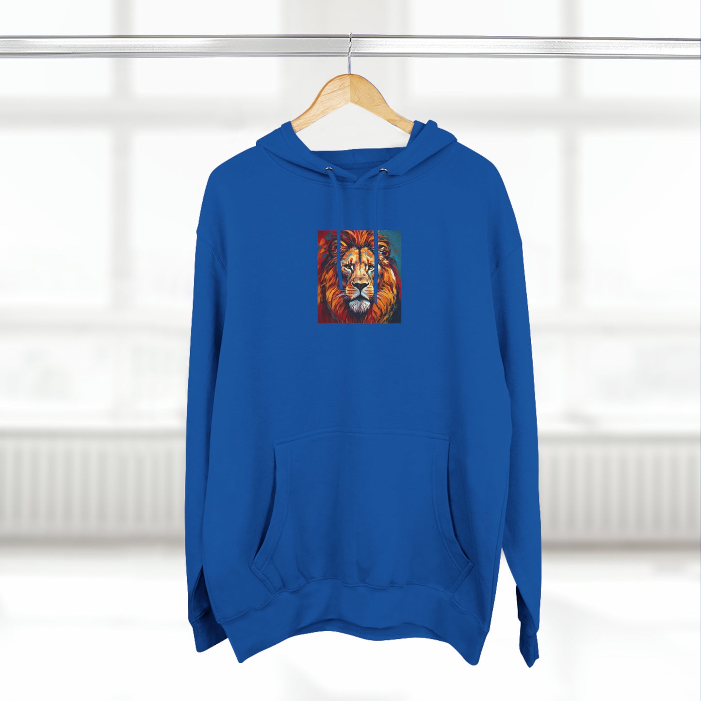 Matiby Artzy Lion Unisex Premium Pullover Hoodie