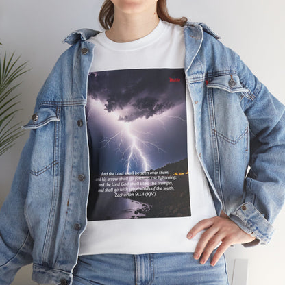 Lightning Style God's Arrow Unisex Heavy Cotton Tee