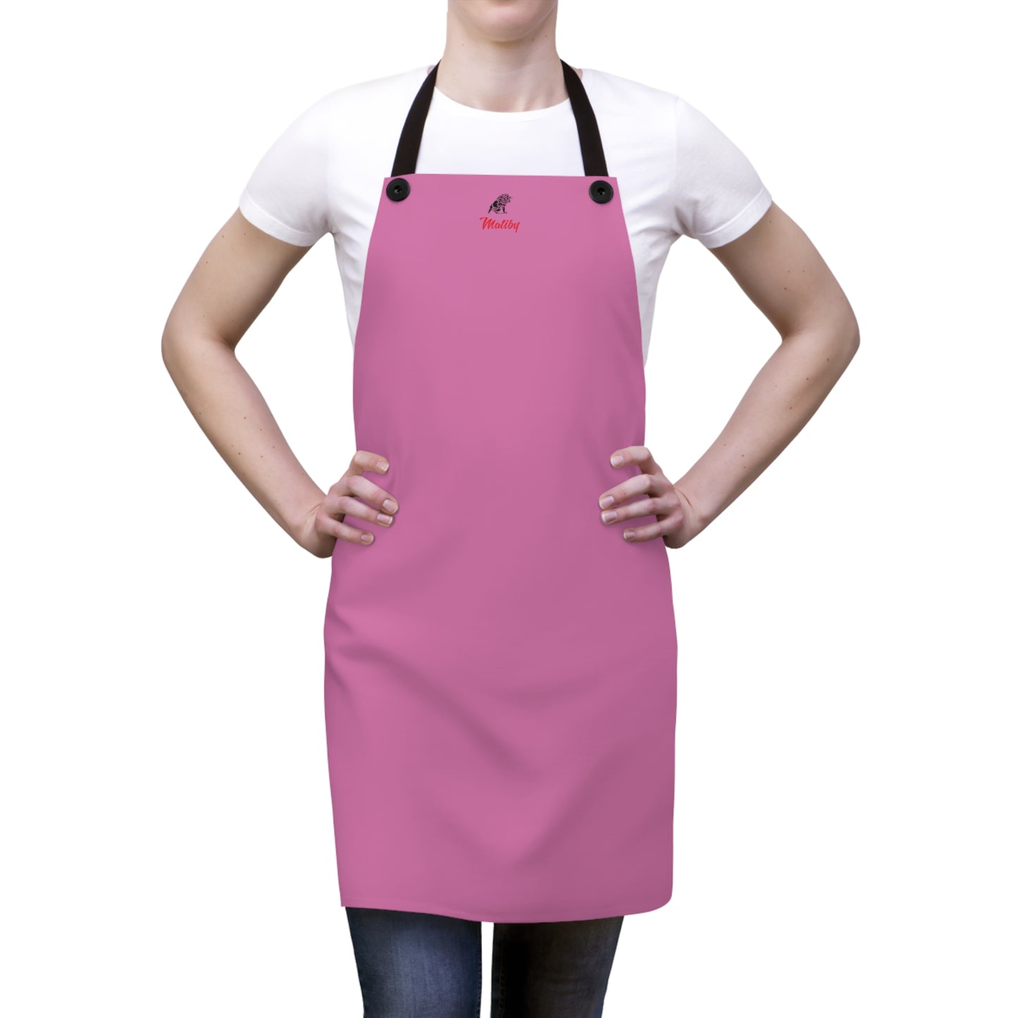 Matiby Light Pink Apron (AOP)