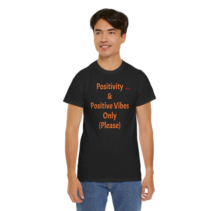 Positivity Unisex Heavy Cotton Tee