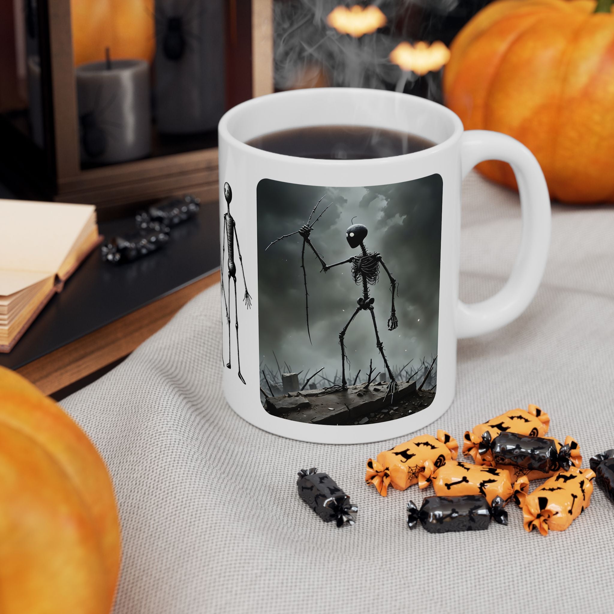 The Stick-To-It Species #10 White Ceramic Mug – Anatomy of Optimism Cup 11oz/15oz