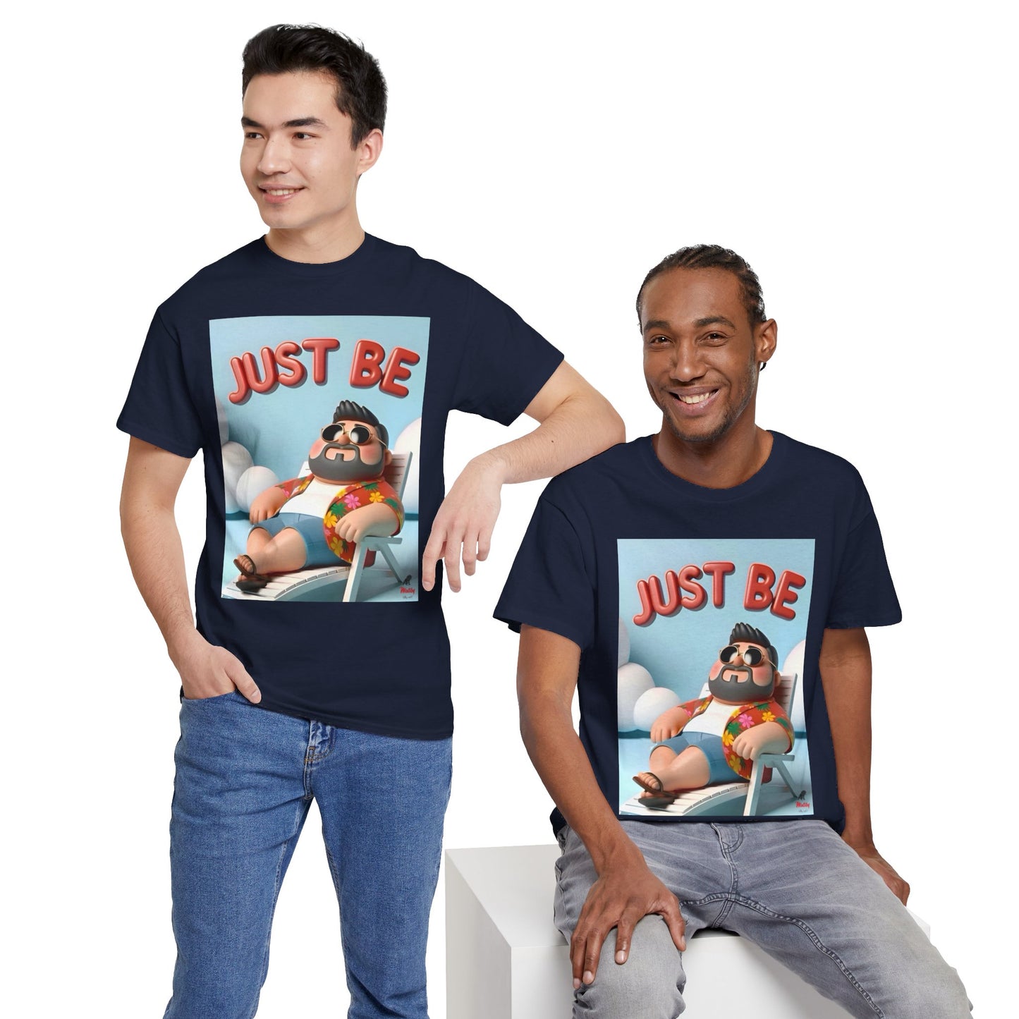 Just Be Unisex Heavy Cotton Tee