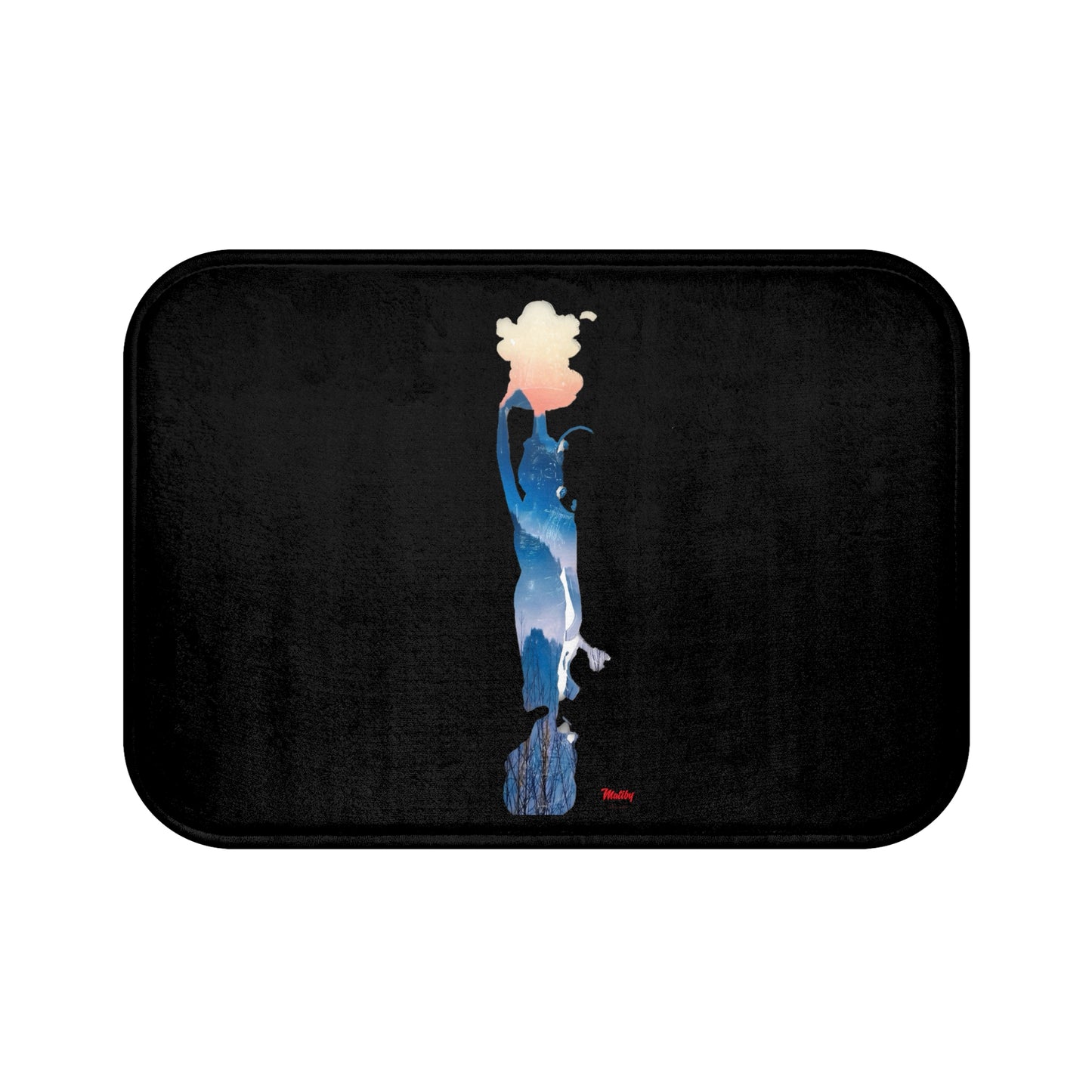 Vol-Subs Black Bath Mat