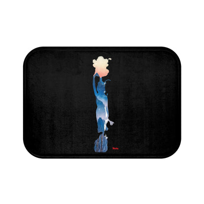 Vol-Subs Black Bath Mat