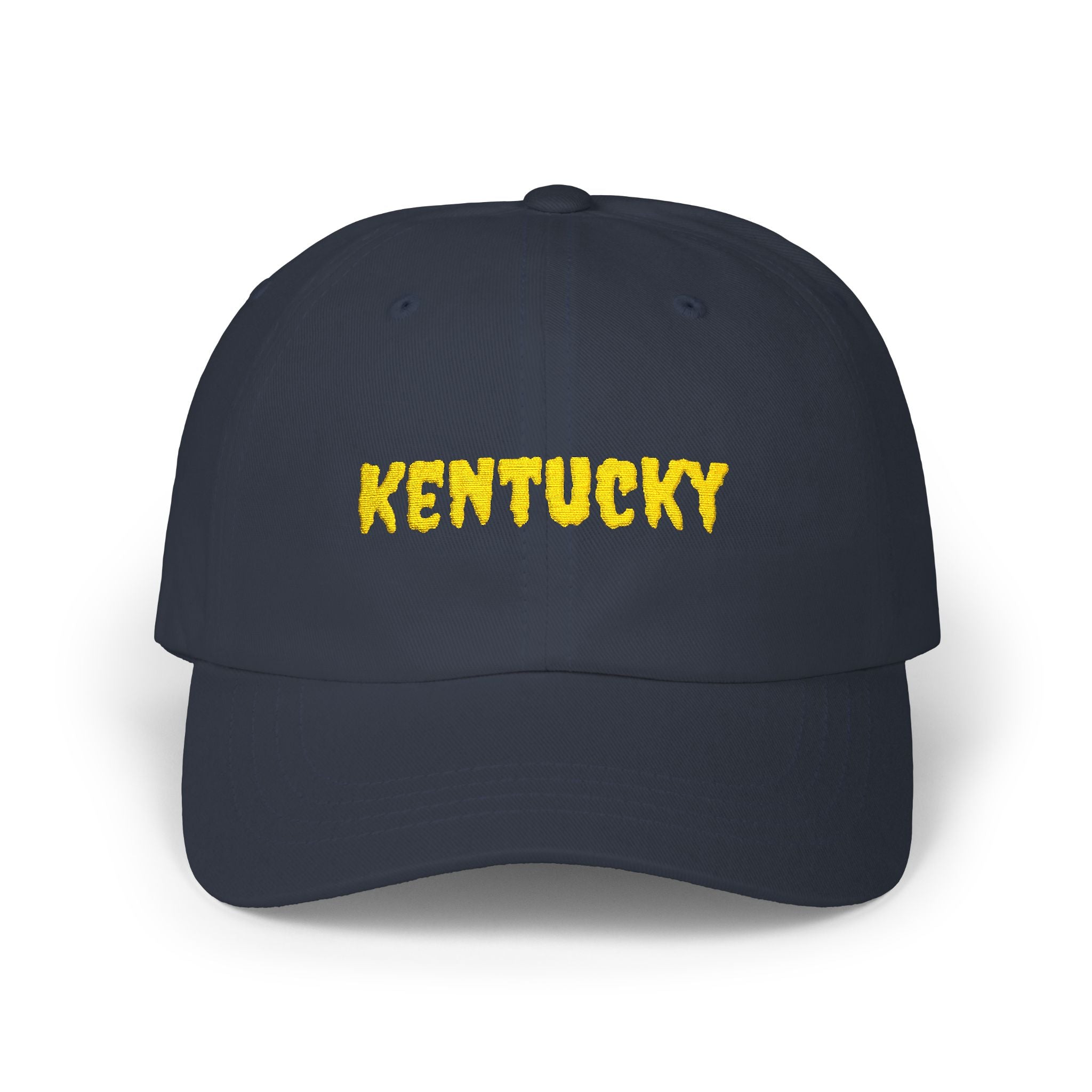Kentucky United States of America Gold Embroidered Classic Dad Cap | KY 15th USA Baseball Hat