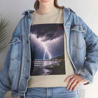 Lightning Style God's Arrow Unisex Heavy Cotton Tee