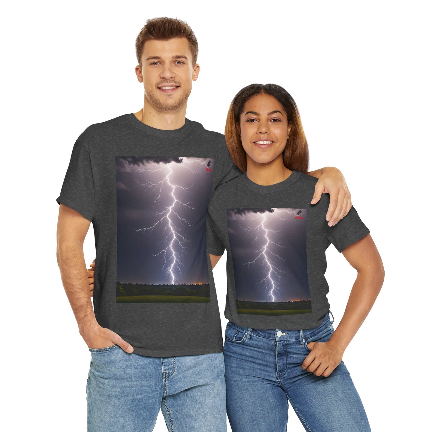 Lightning Style Unisex Heavy Cotton Tee