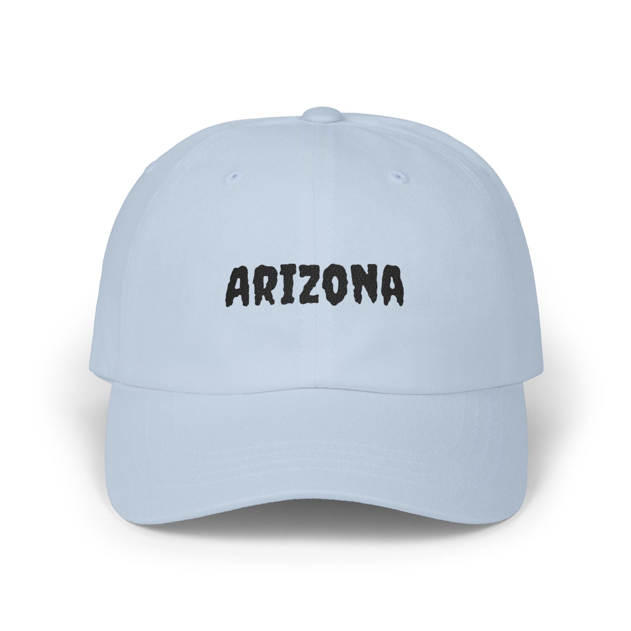 Arizona United States of America Black Embroidered Classic Dad Cap | AZ 48th USA Baseball Hat