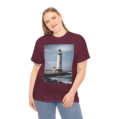 Lighthouse Unisex Heavy Cotton Tee