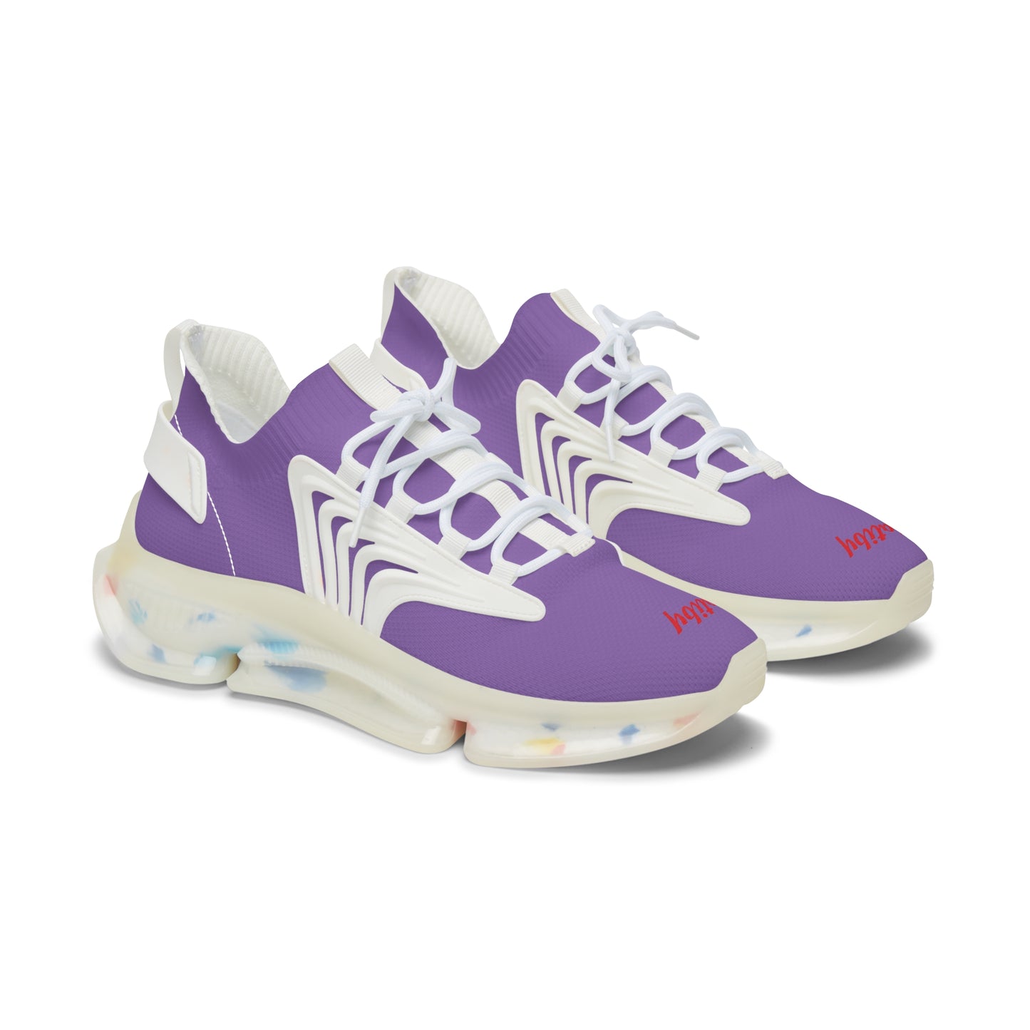 Women's Light Purple Mesh Sneakers