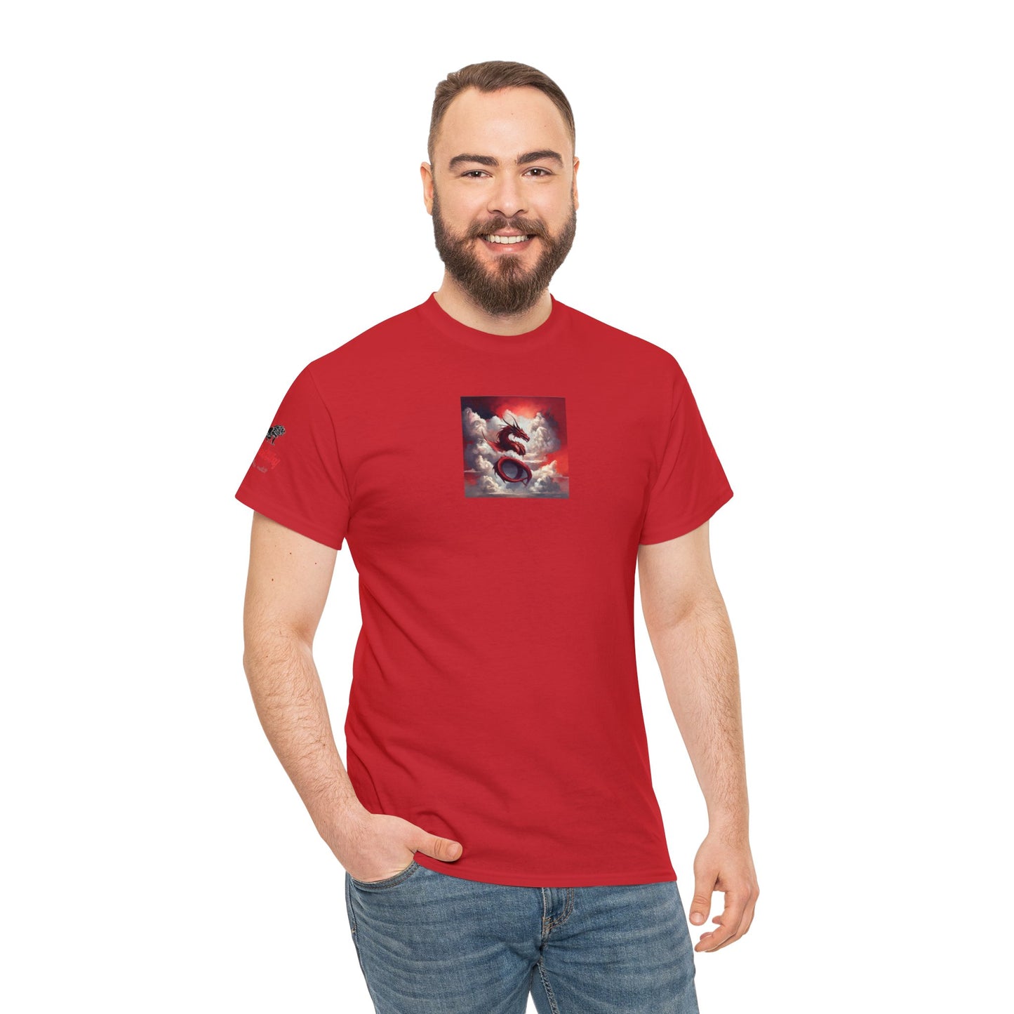 Red Dragon Unisex Heavy Cotton Tee