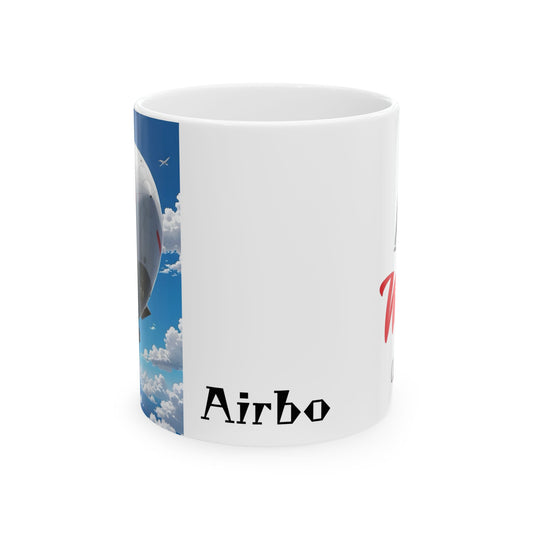 Matiby Airbo Ceramic Mug, (11oz, 15oz)