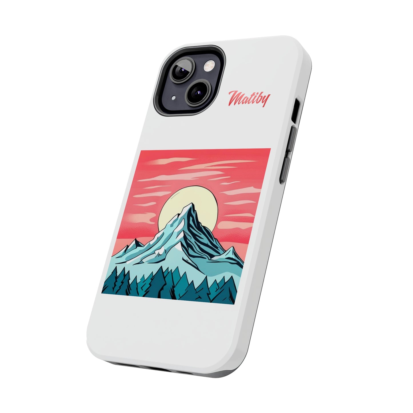 Sunset Mountain Tough Phone Cases