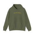 Your Voice Matters Gold Embroidered Unisex Heavy Blend Hooded Sweatshirt, Strength And Hope Hoodie