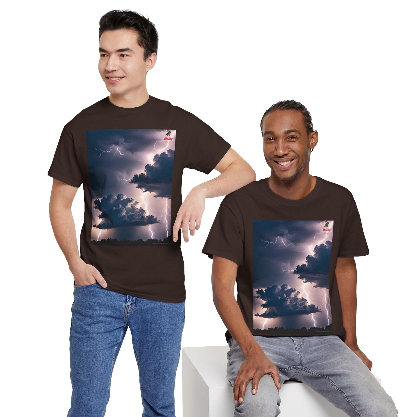 Lightning Style Unisex Heavy Cotton Tee