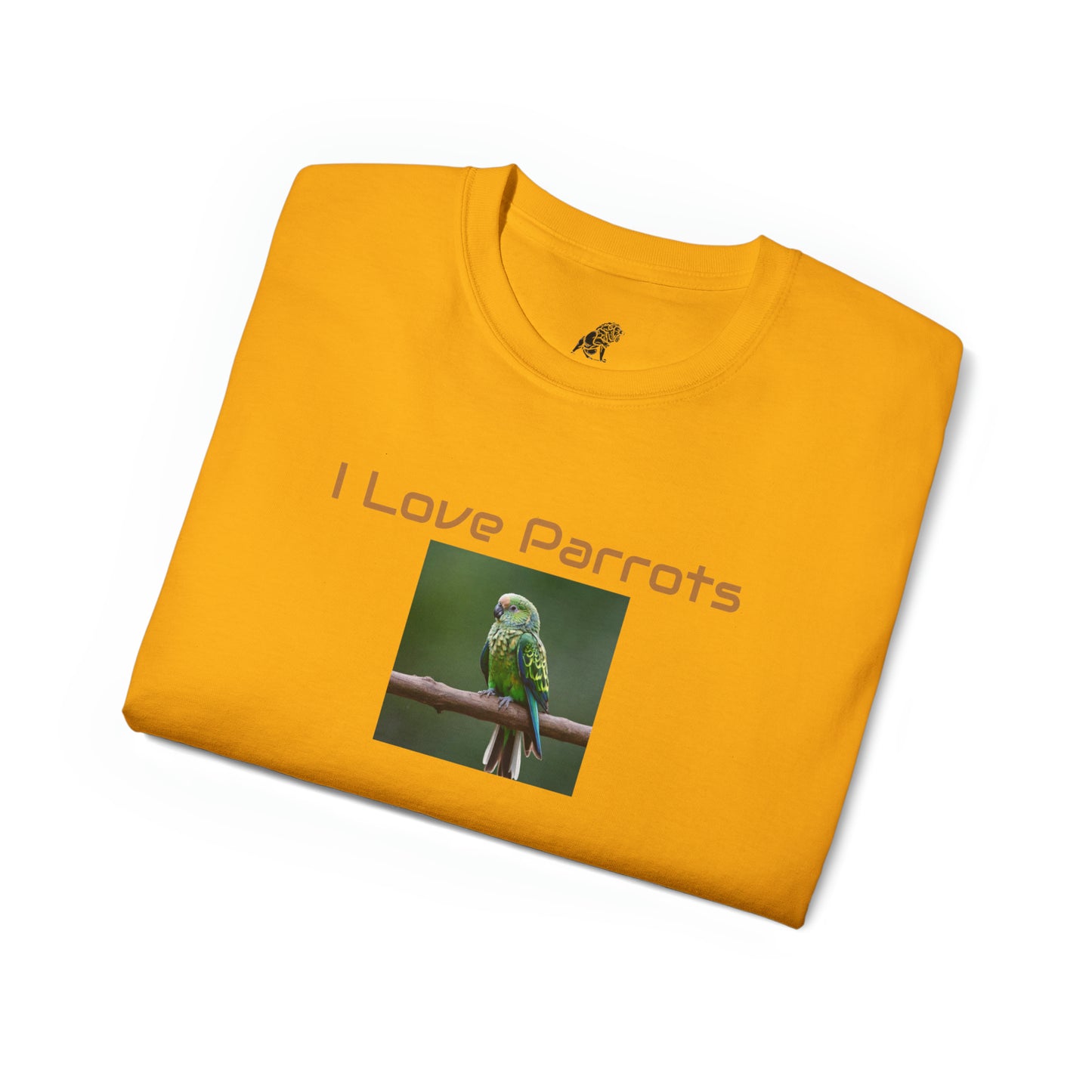 Matiby "I Love Parrots" Unisex Ultra Cotton Tee