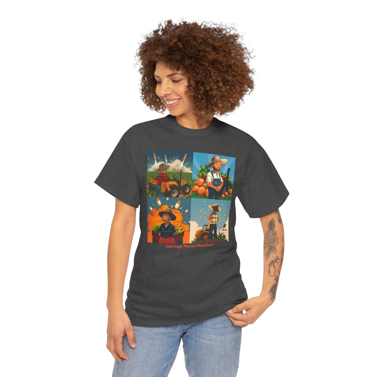 Journeys Manna Meadows Unisex Heavy Cotton Tee