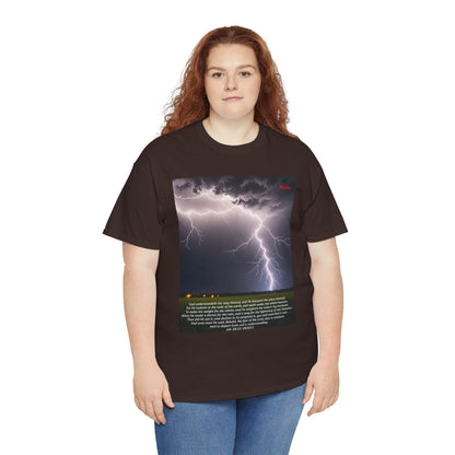 Lightning Style Fear of the Lord Unisex Heavy Cotton Tee