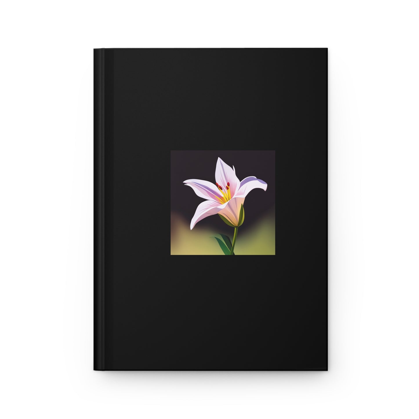 Lily Hardcover Journal Matte Black