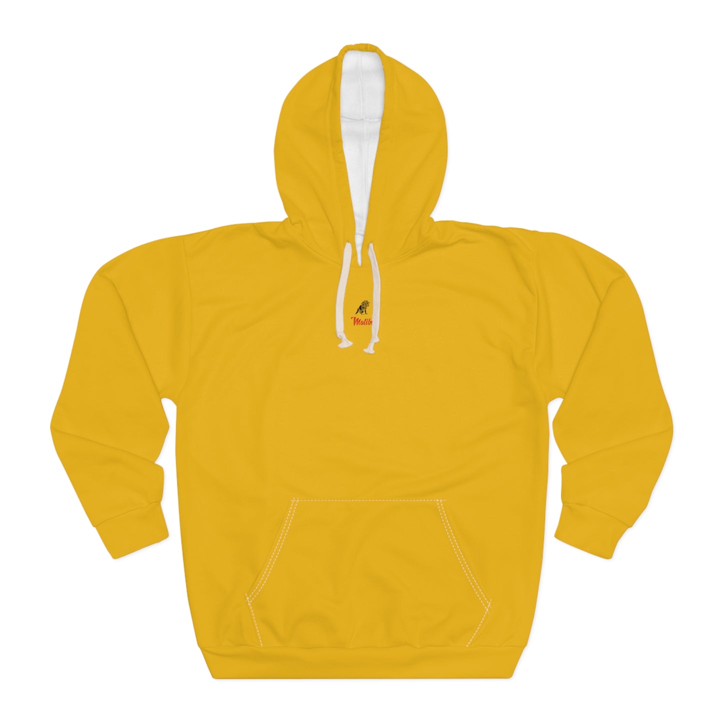 Yellow Unisex Pullover Hoodie (AOP)