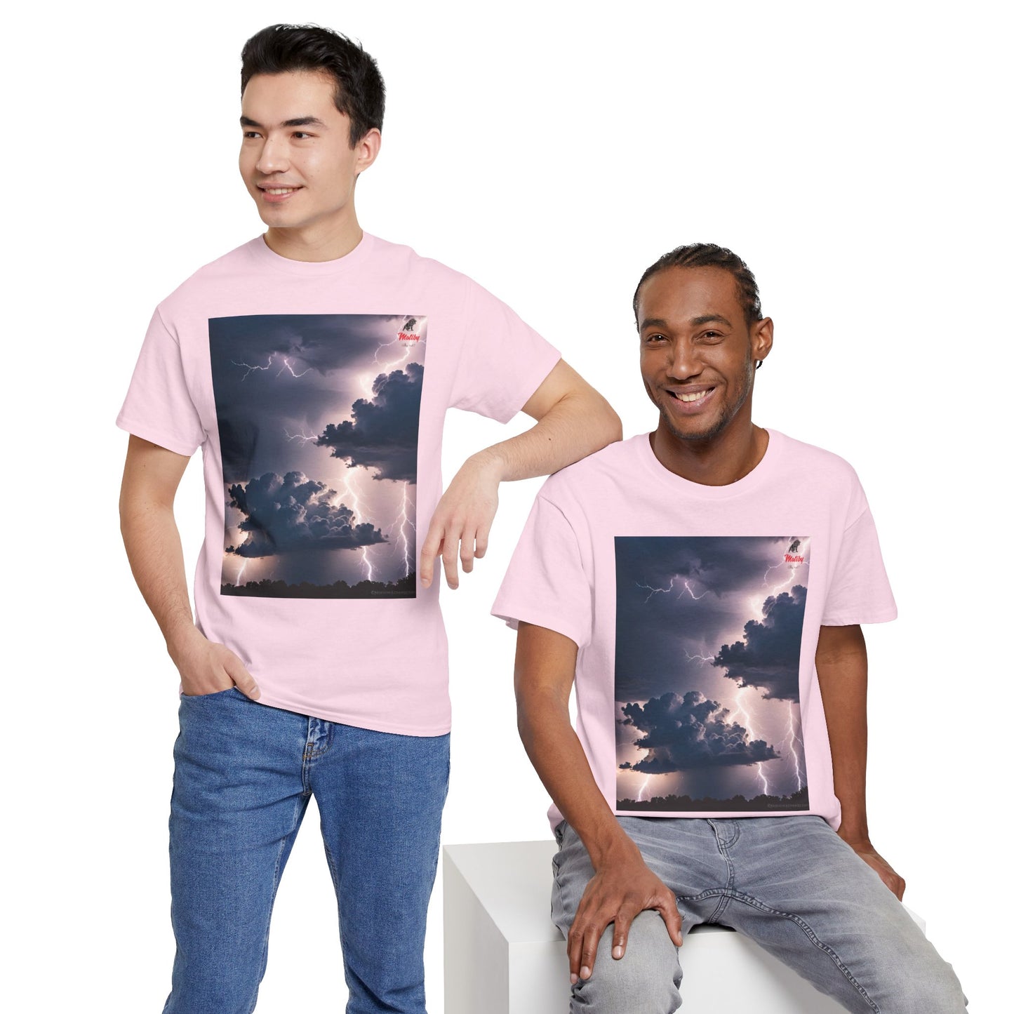 Lightning Style Unisex Heavy Cotton Tee