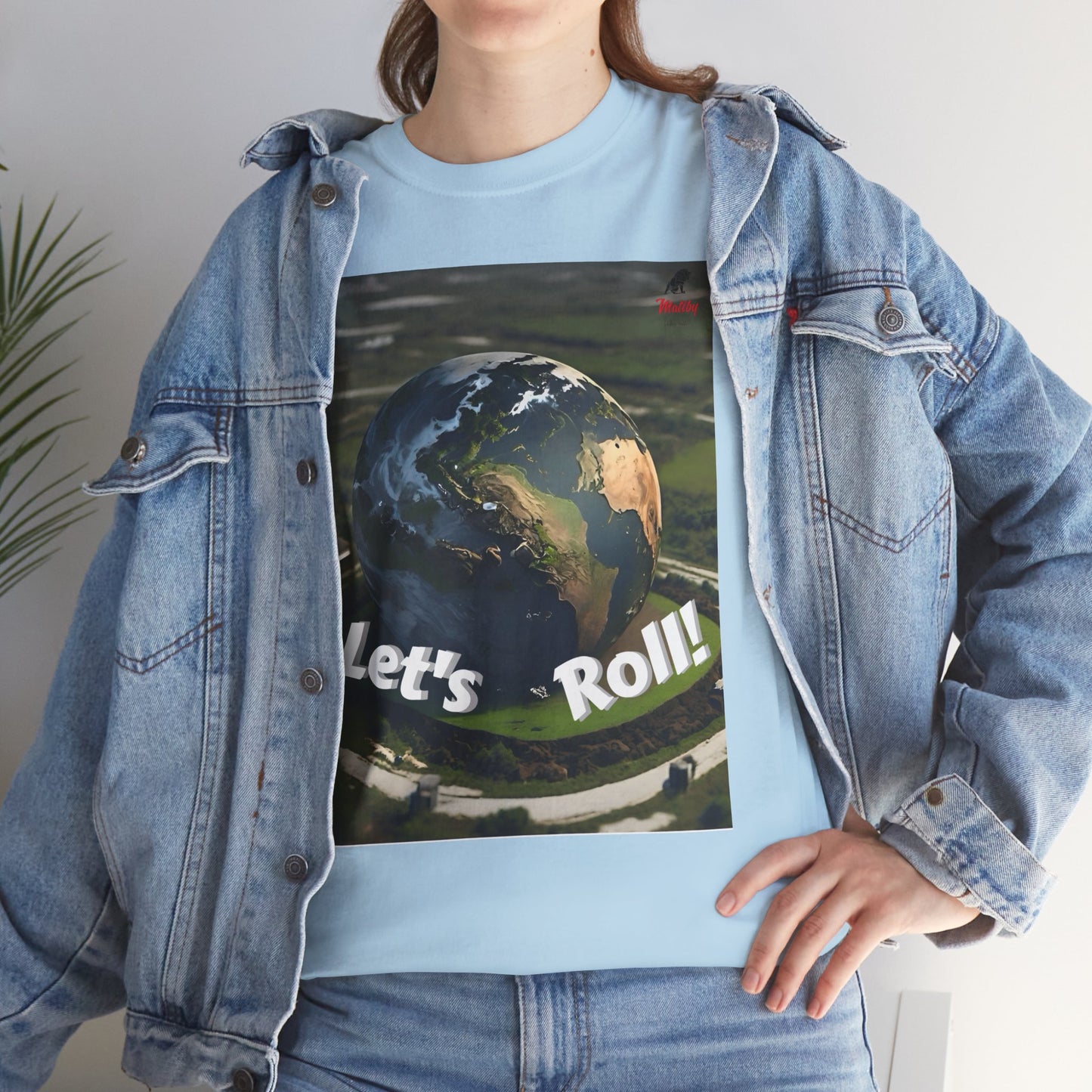 Let's Roll! Unisex Heavy Cotton Tee