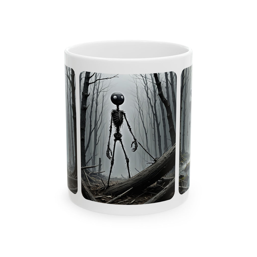 The Stick-To-It Species #7 White Ceramic Mug – Anatomy of Optimism Cup 11oz/15oz