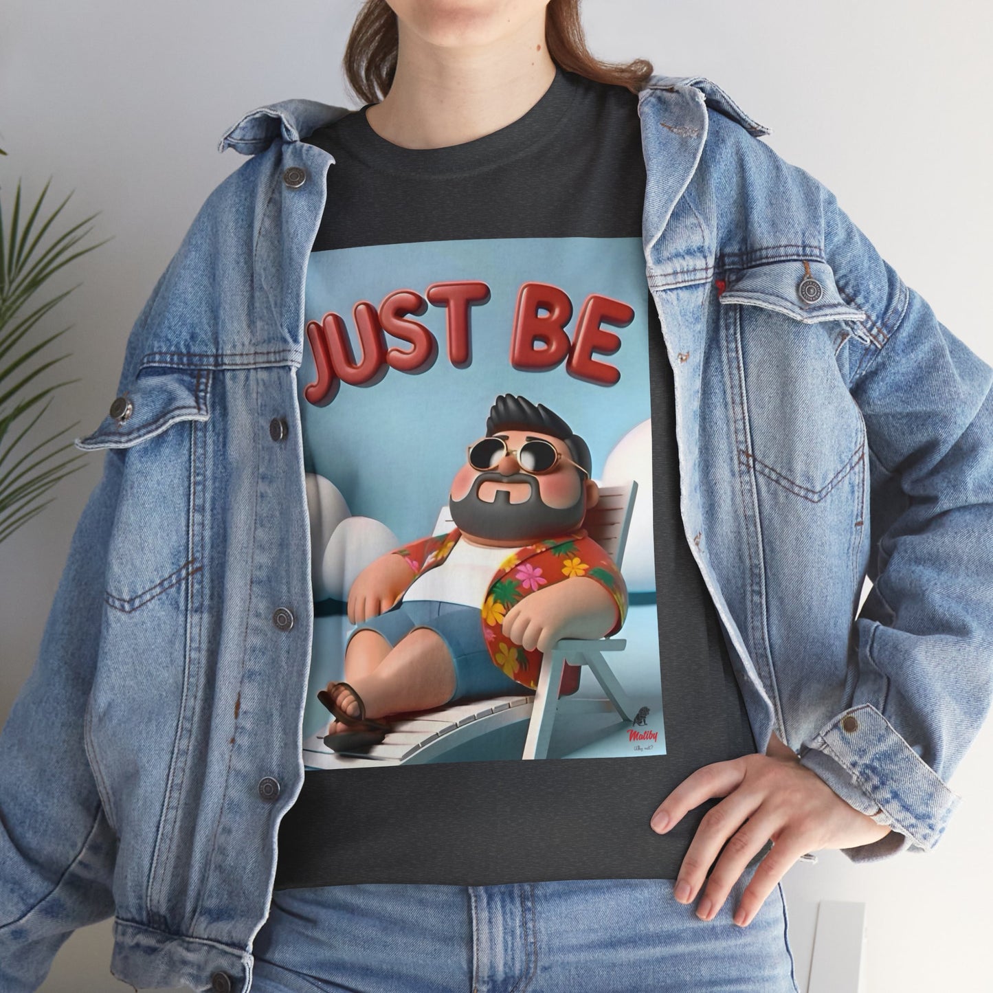 Just Be Unisex Heavy Cotton Tee