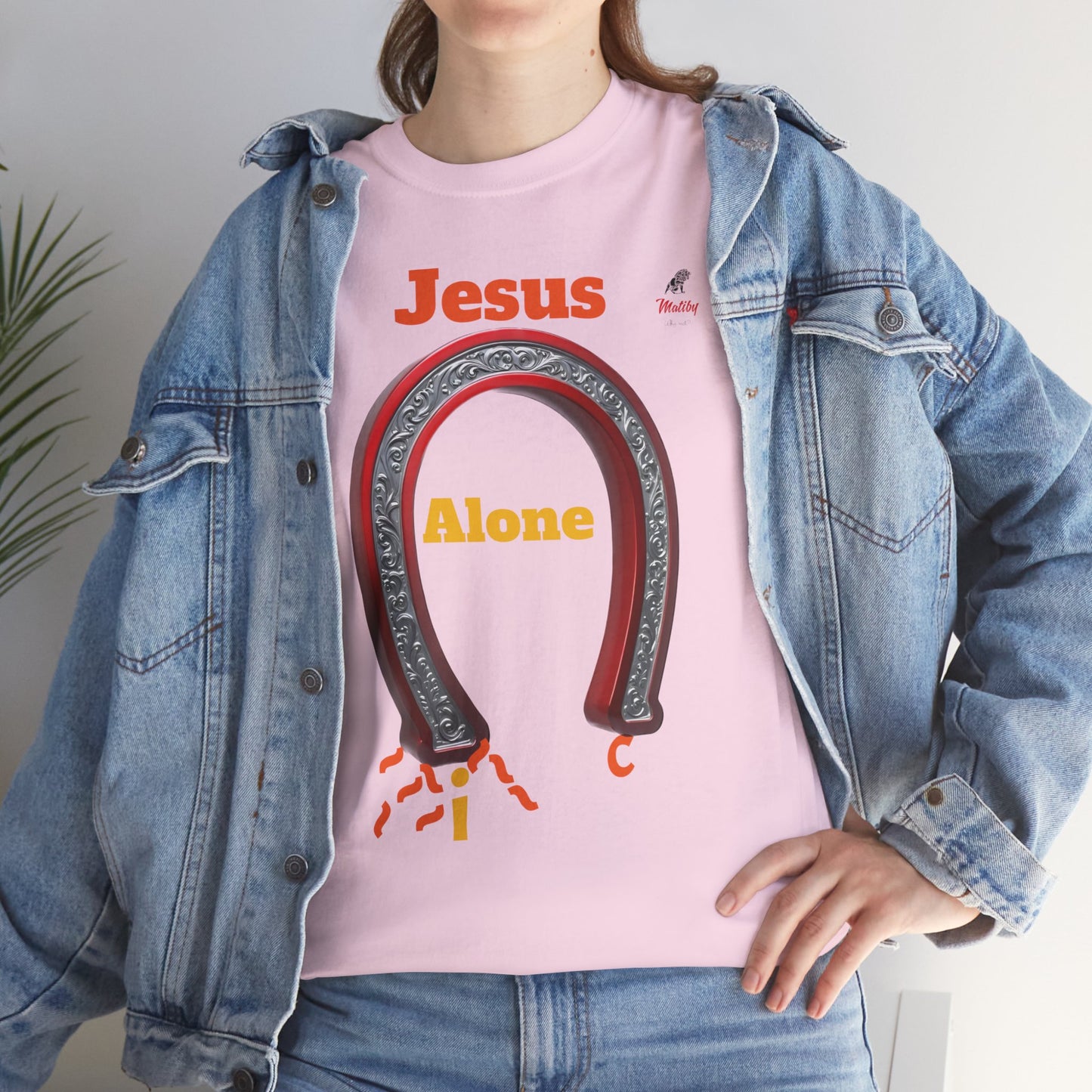 Magnetic Jesus The Original Unisex Heavy Cotton Tee