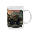 Adventure 4x4 Trucks #27, Utility and Salvage Workers White Ceramic Mug — Find Your Path To The Essentials Cup (11oz & 15oz)