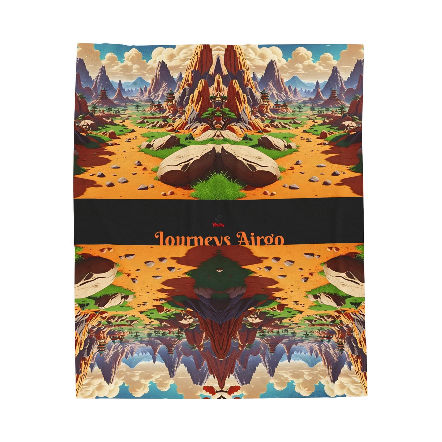 Journeys Airgo Velveteen Plush Blanket