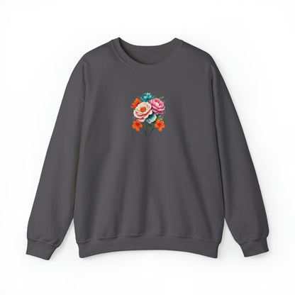 Matiby Flower Unisex Heavy Blend™ Crewneck Sweatshirt