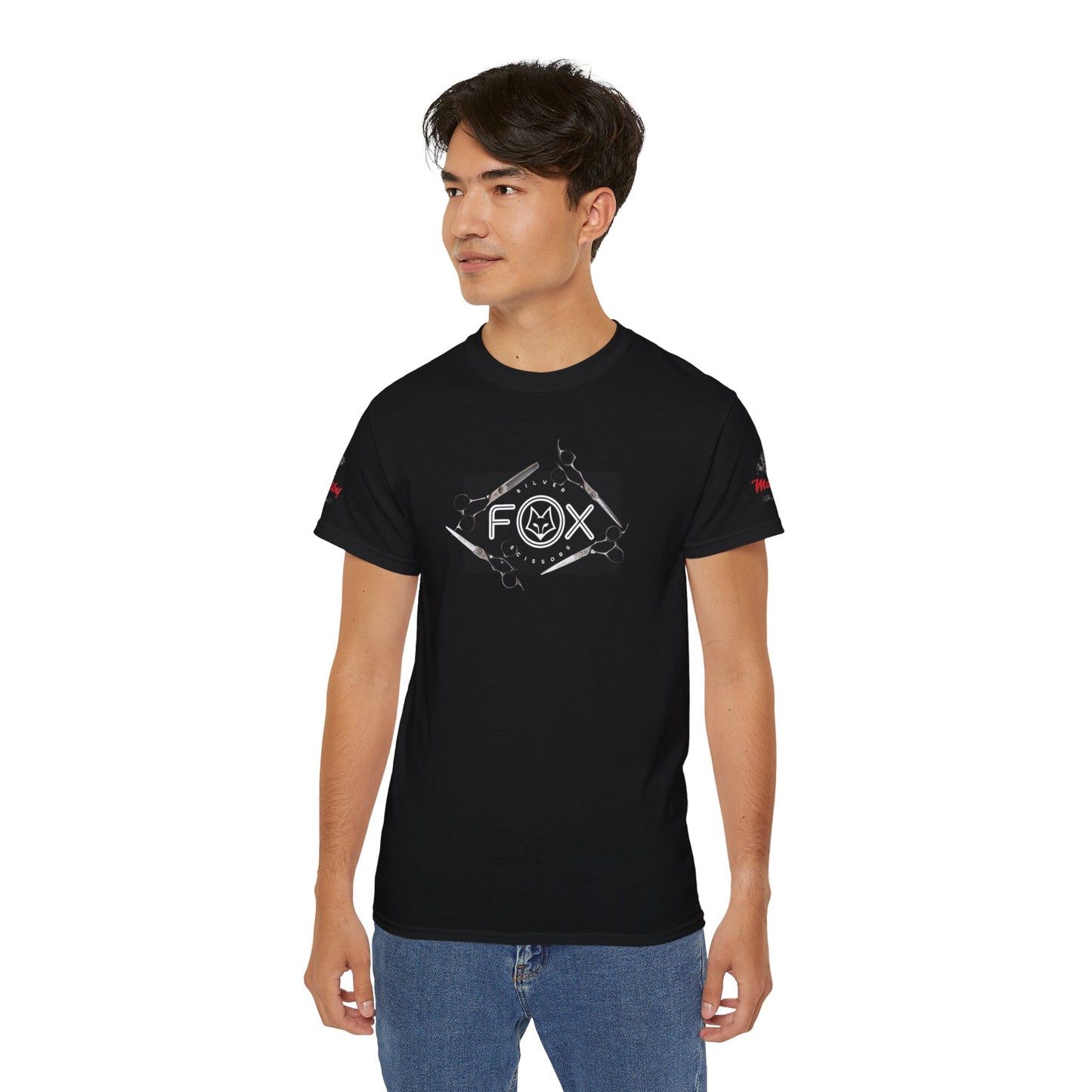 Matiby & Silver Fox Scissors Unisex Ultra Cotton Tee