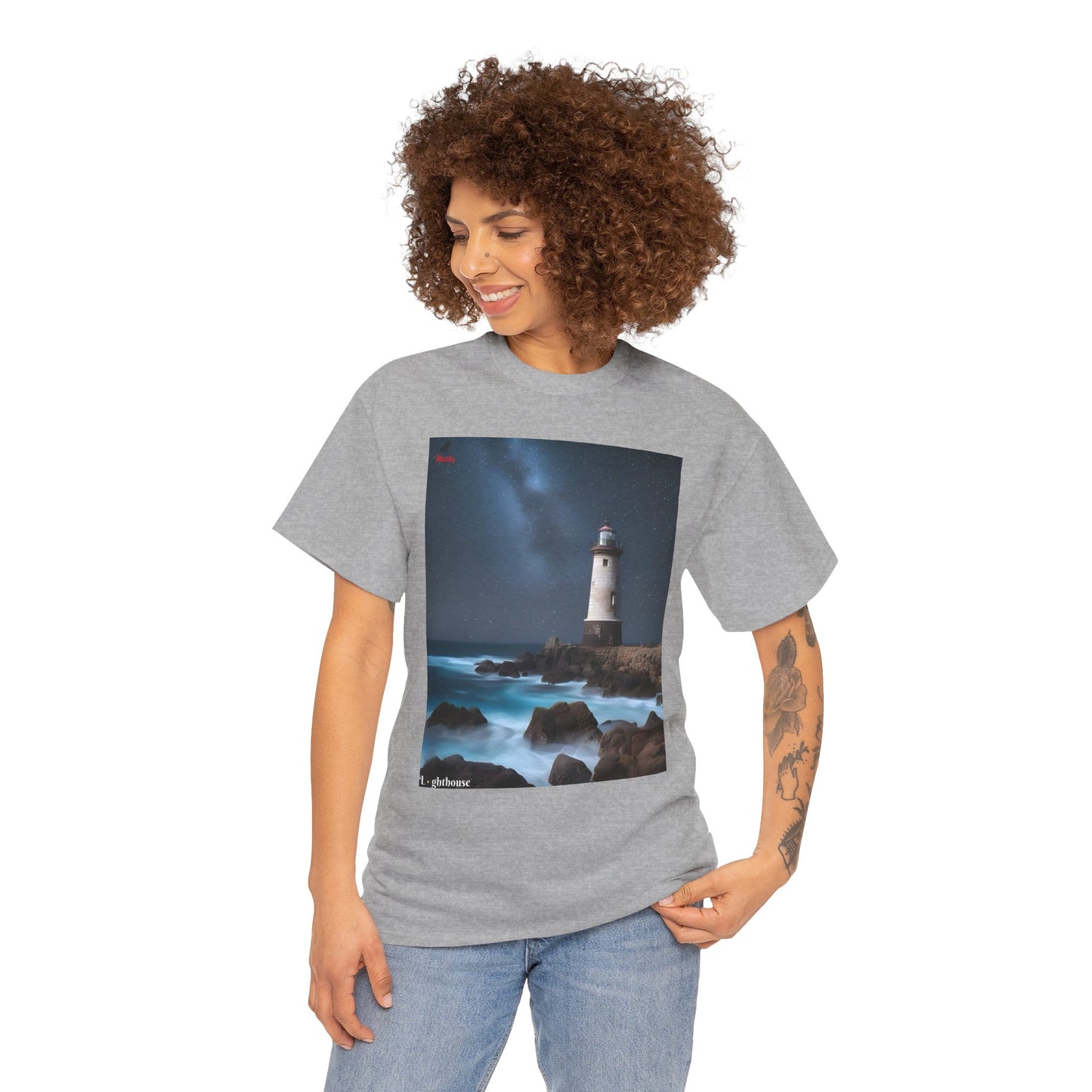 Lighthouse Unisex Heavy Cotton Tee