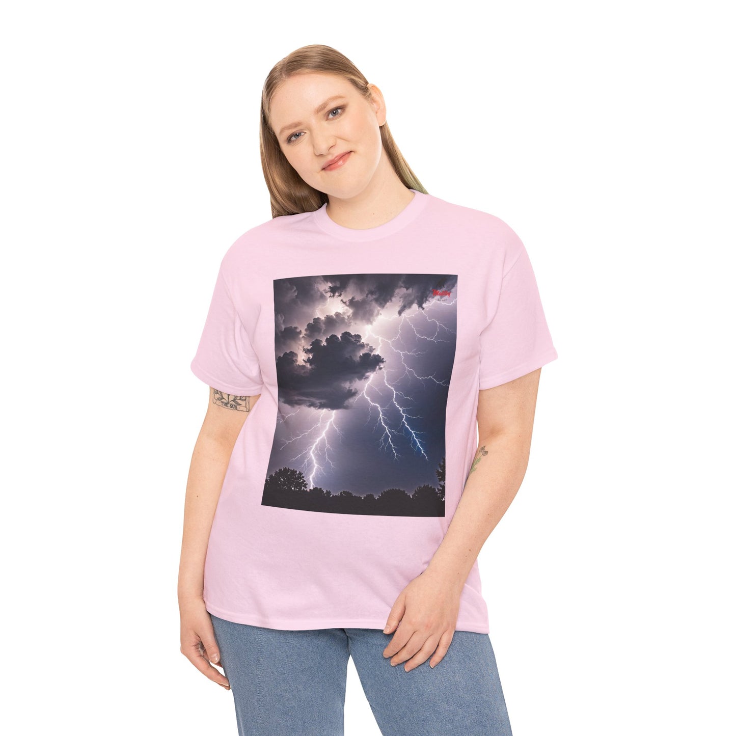 Lightning Style Unisex Heavy Cotton Tee