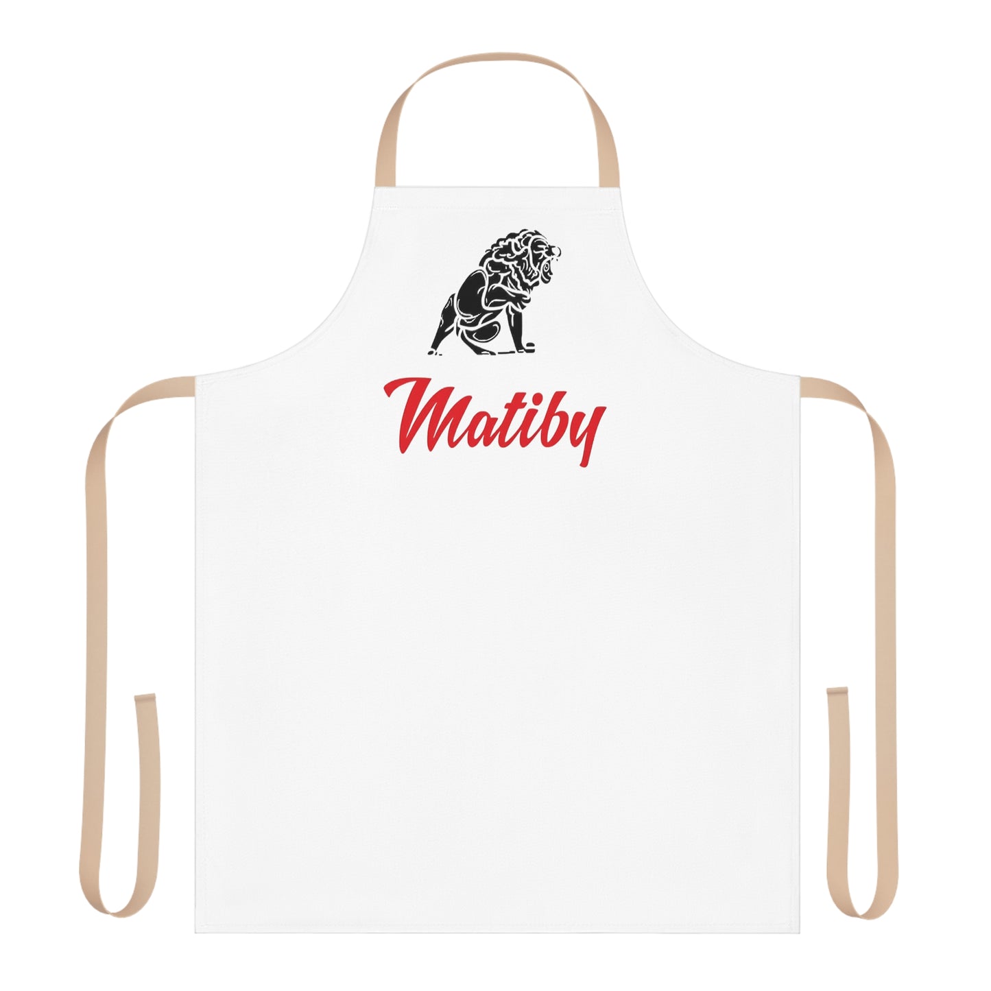 Matiby White Apron (AOP)